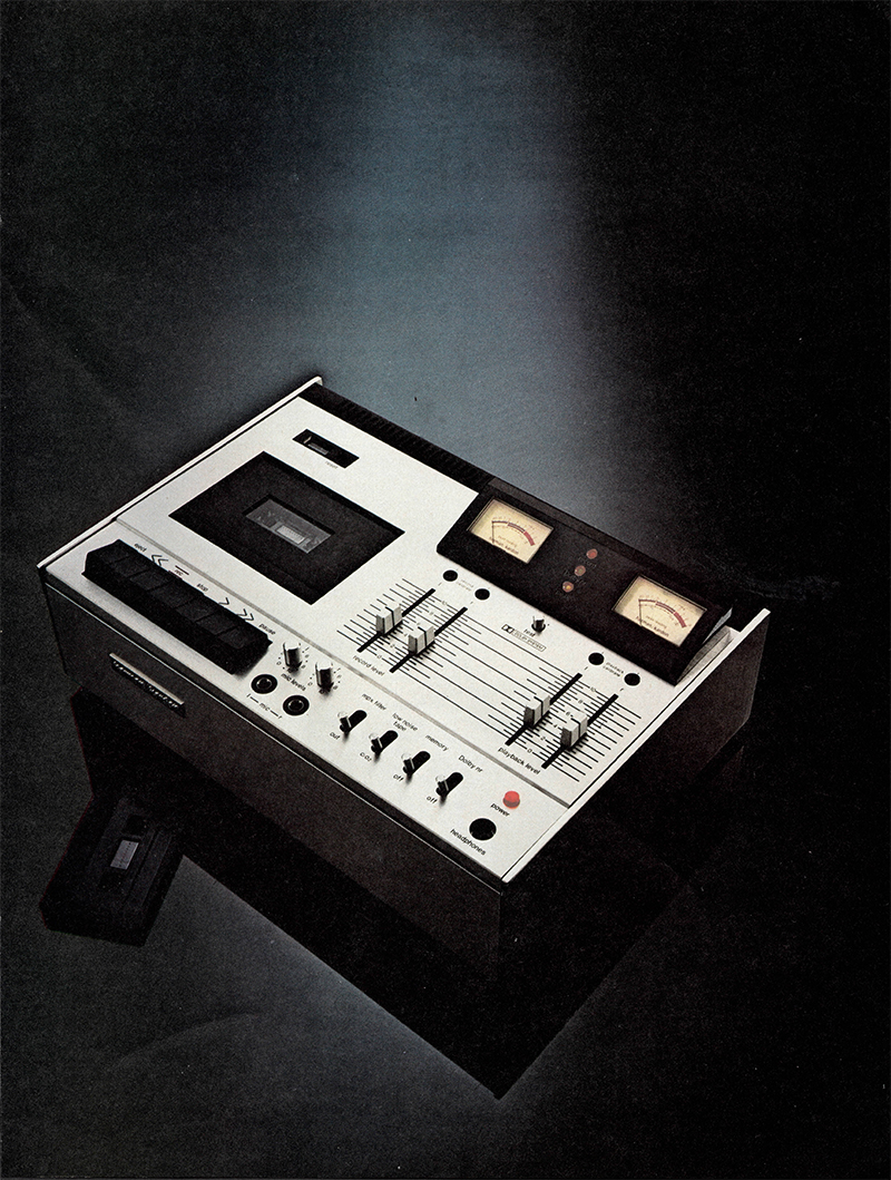 Harman Kardon advertisement in Audio, June 1976